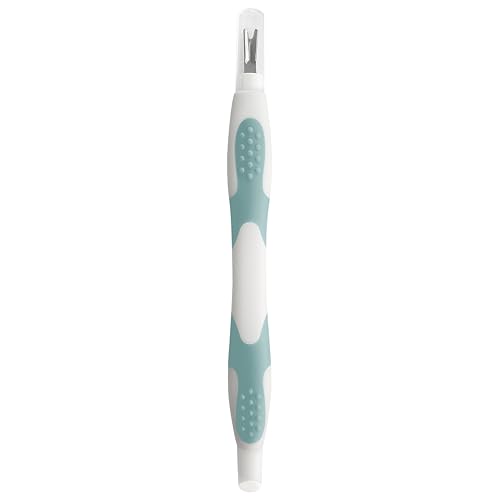 TRIM Easy Hold Cuticle Pusher & Remover, Stainless Steel Manicure Tool