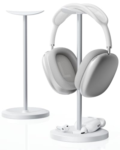 Tiiletzote Headphone Stand, Desktop Headset Holder, White