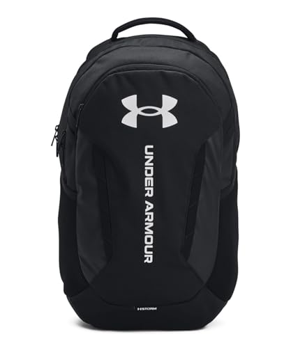 Under Armour Unisex Hustle 6.0 Backpack, 002 BLACK, OSFM