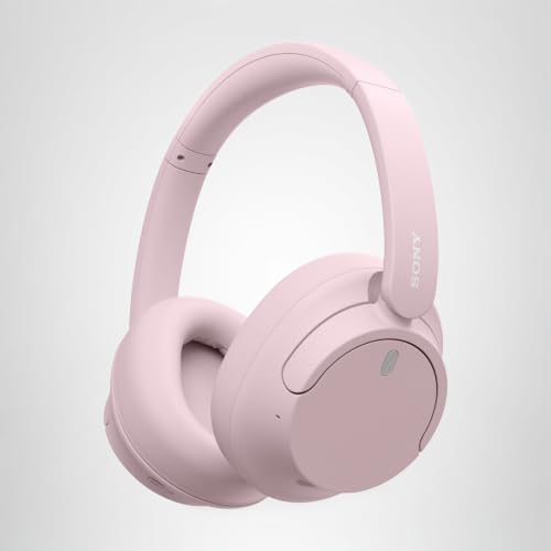 Sony WH-CH720N Wireless Noise Cancelling Over-Ear Headphones, Pink | Comfortable Lightweight Design, Dual Noise Sensor technology, Up to 35 Hrs Battery with Quick Charging, Multipoint Connection