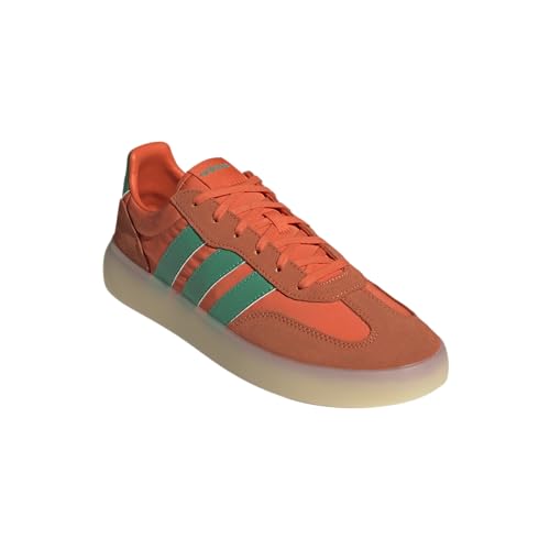 adidas Men's Barreda Decode, Semi Impact Orange/Semi Court Green/Warm Vanilla, 10