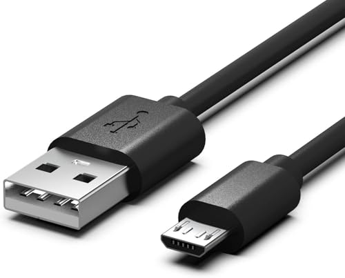 Superer Micro USB Charger Cable Fit for PS4 Controller, Kindle Paperwhite, Amazon Fire Tablet, Roku Streaming Stick, Fire TV Stick, Xbox One S/X, Android Phone Fast Charging Data Sync Power Cord