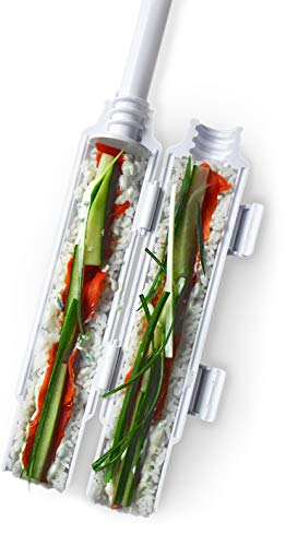 Crebri Sushedo Sushi Bazooka, Sushi Making Kit, Sushi Roller Maker, Sushi Tube Machine