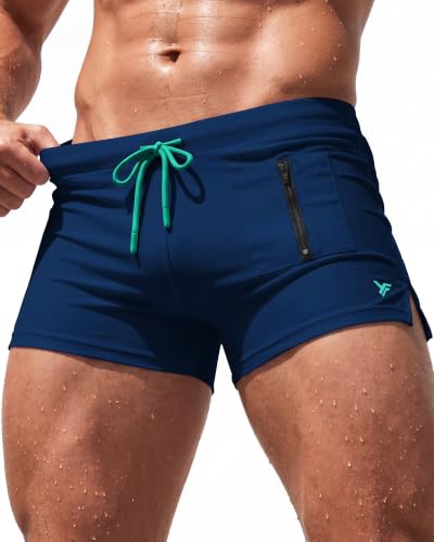 Men Swim Underwear Brief Trunks Bikini Boxer 4 3 Inch Cove Quick Dry Swimwear Bikini Swimsuit Water Beach Trip Essentials Summer Vacation Must Have Travel Accessories Need Gear Gift Item Gadget 2026
