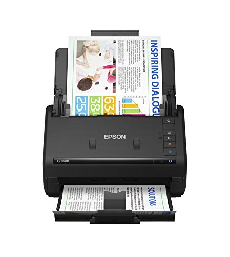 Epson Workforce ES-400 II High-Speed Color Duplex Desktop Document Scanner