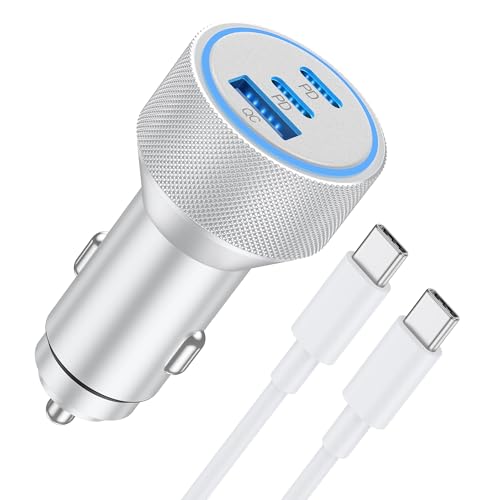 WODENTA for iPhone 17/16/15 Pro Max Car Charger, 67W Fast USB C Car Charger