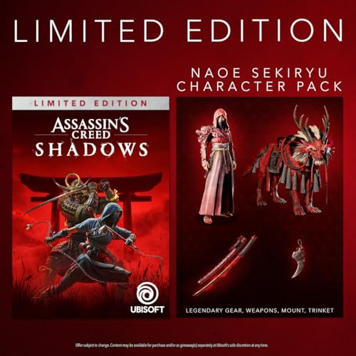 Assassin’s Creed Shadows - Limited Edition (Amazon Exclusive), PlayStation 5