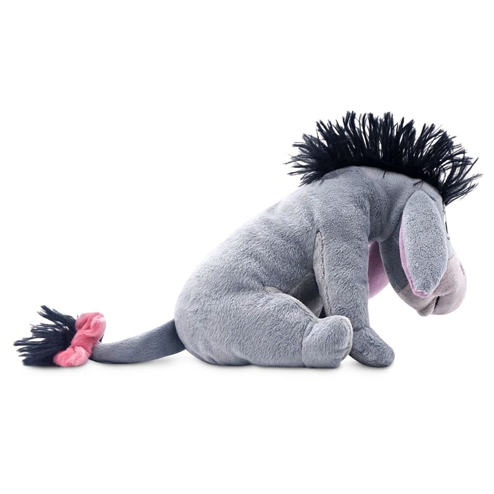 Disney Store Official Mini Bean Bag Plushies - Eeyore - Cute Stuffed Animal with Detailed Sculpting, Embroidered Features, & Bean Bag Bottom - Plush Toys for Kids