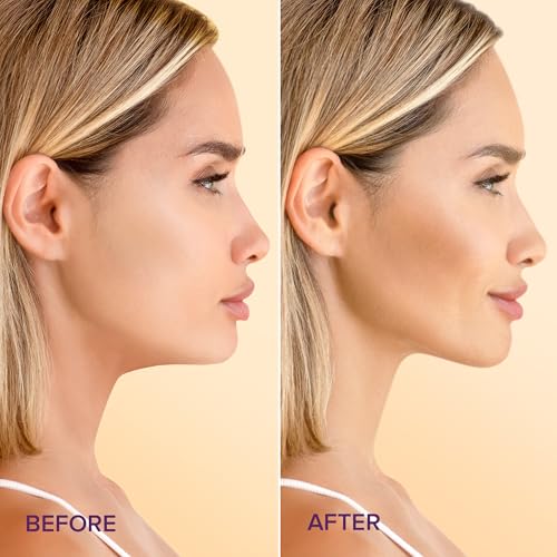 MAREE Collagen Facial Mask with Hyaluronic Acid - Hydrating Face Masks Skincare - Mascarillas Faciales For Women Skin Care - Gold, 5 Count