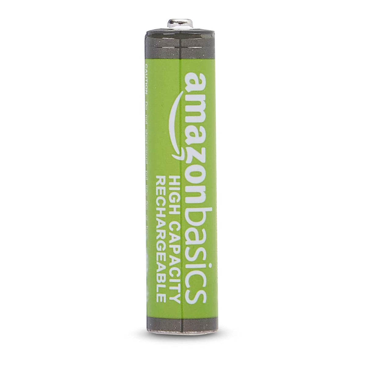Amazon Basics Rechargeable AAA Batteries, 4-Pack, 850 mAh, NiMH High-Capacity Batteries, Recharge up to 500x Times, Pre-Charged