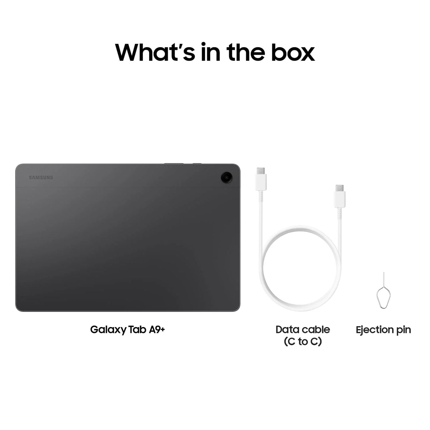 Samsung Galaxy Tab A9+ 11” Tablet, 64GB, Android, Graphite