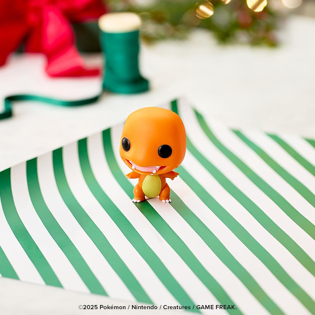 Funko Pop! Bitty: Pokemon - Charmander, Jolteon, Lapras, and Rattata - 0.9 Inch (2.2 Cm) Collectable - Stackable Display Shelf Included - Gift Idea - Party Bags Stocking