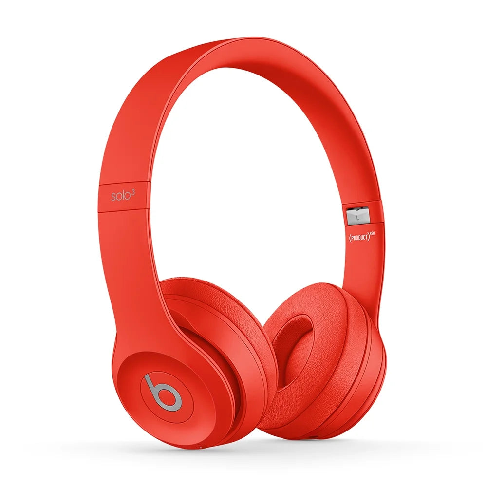Beats Solo3 Wireless On-Ear Headphones with Apple W1 Headphone Chip, Red, MX472LL/A