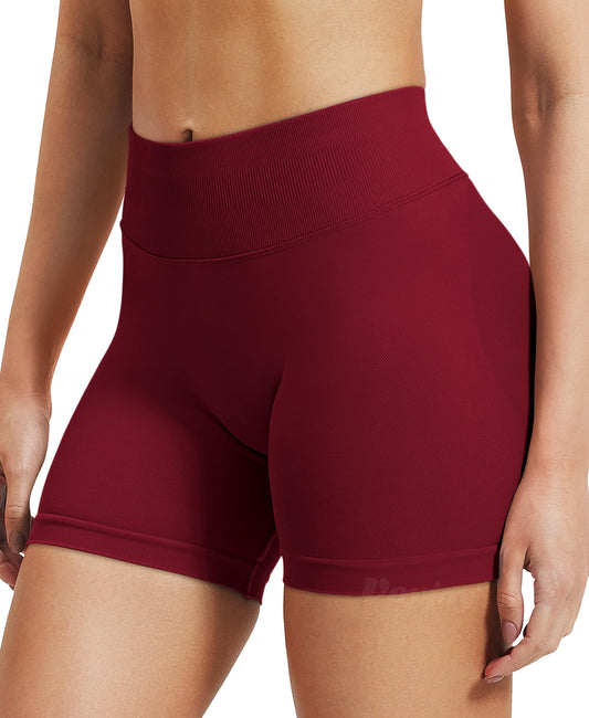 VOYJOY Women Workout Impact Shorts 3.6"/ 4.5"/ 6" Scrunch Butt Lifting Gym Seamless Booty Biker Shorts