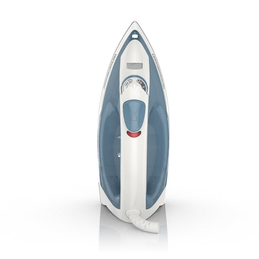 BLACK+DECKER Easy Steam Compact Iron for Clothes, Automatic Shutoff, Nonstick Plate, Light Weight, 1200 Watts