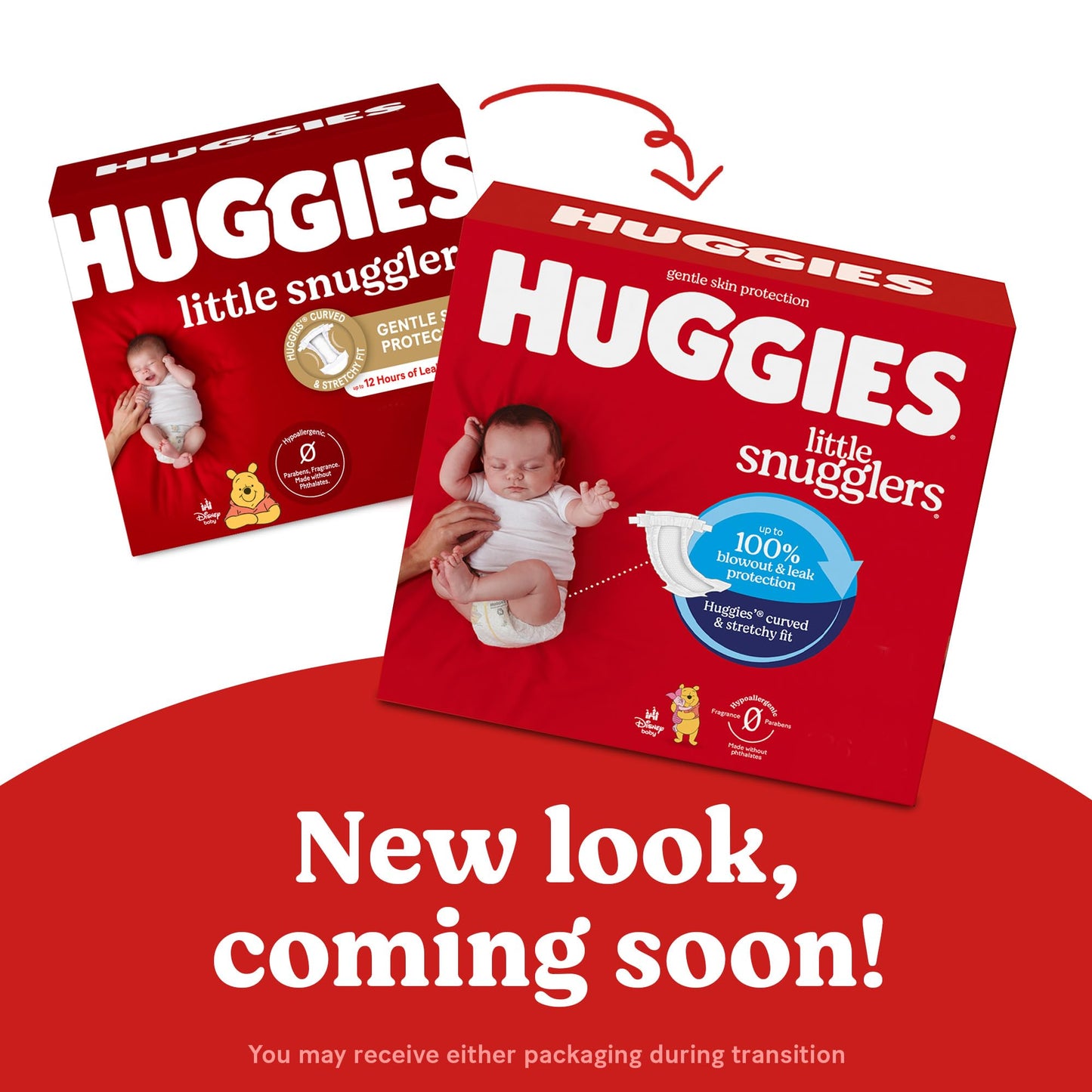 Huggies Newborn Diapers, Little Snugglers Newborn Diapers, Size Newborn (up to 10 lbs), 144 Count