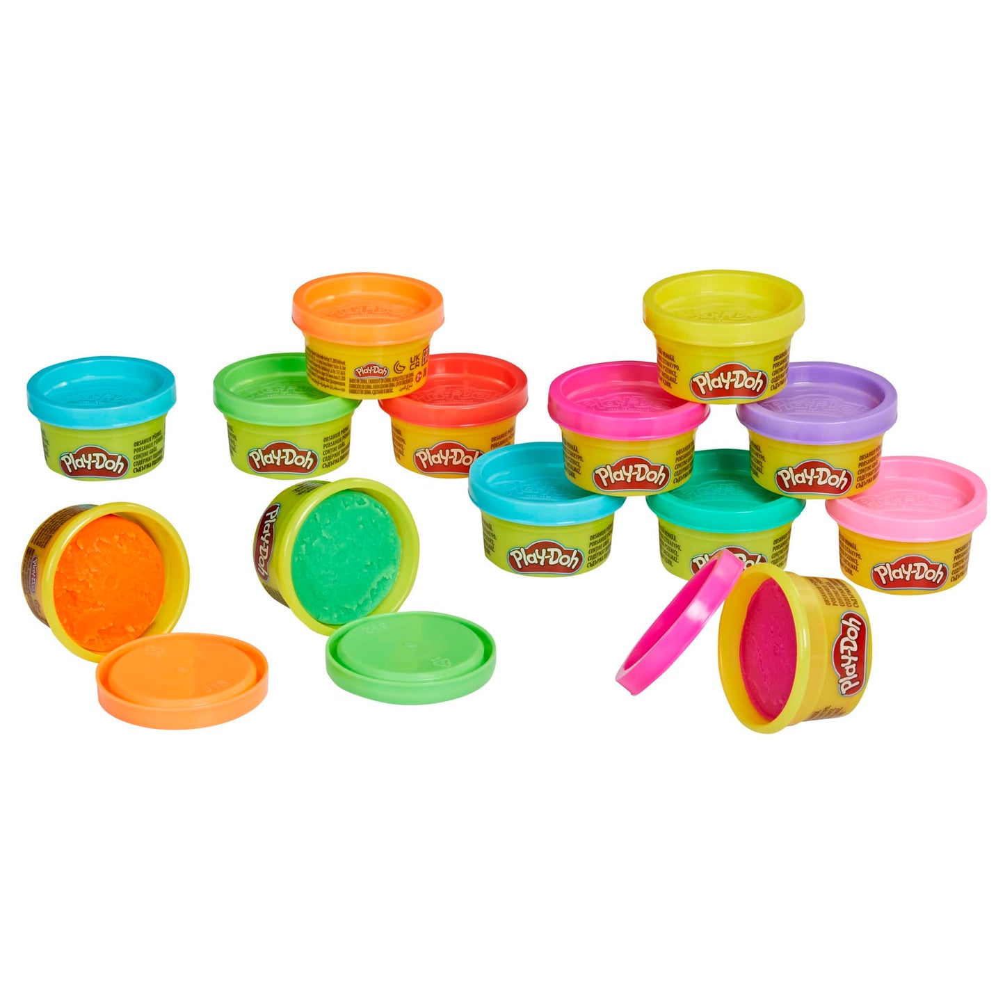 Play-Doh Bulk 42-Pack of 1-Ounce Cans, Easter Basket Stuffers for Girls & Boys, Party Favors, Kids Arts & Crafts, Preschool Toys, Ages 2+ (Amazon Exclusive)