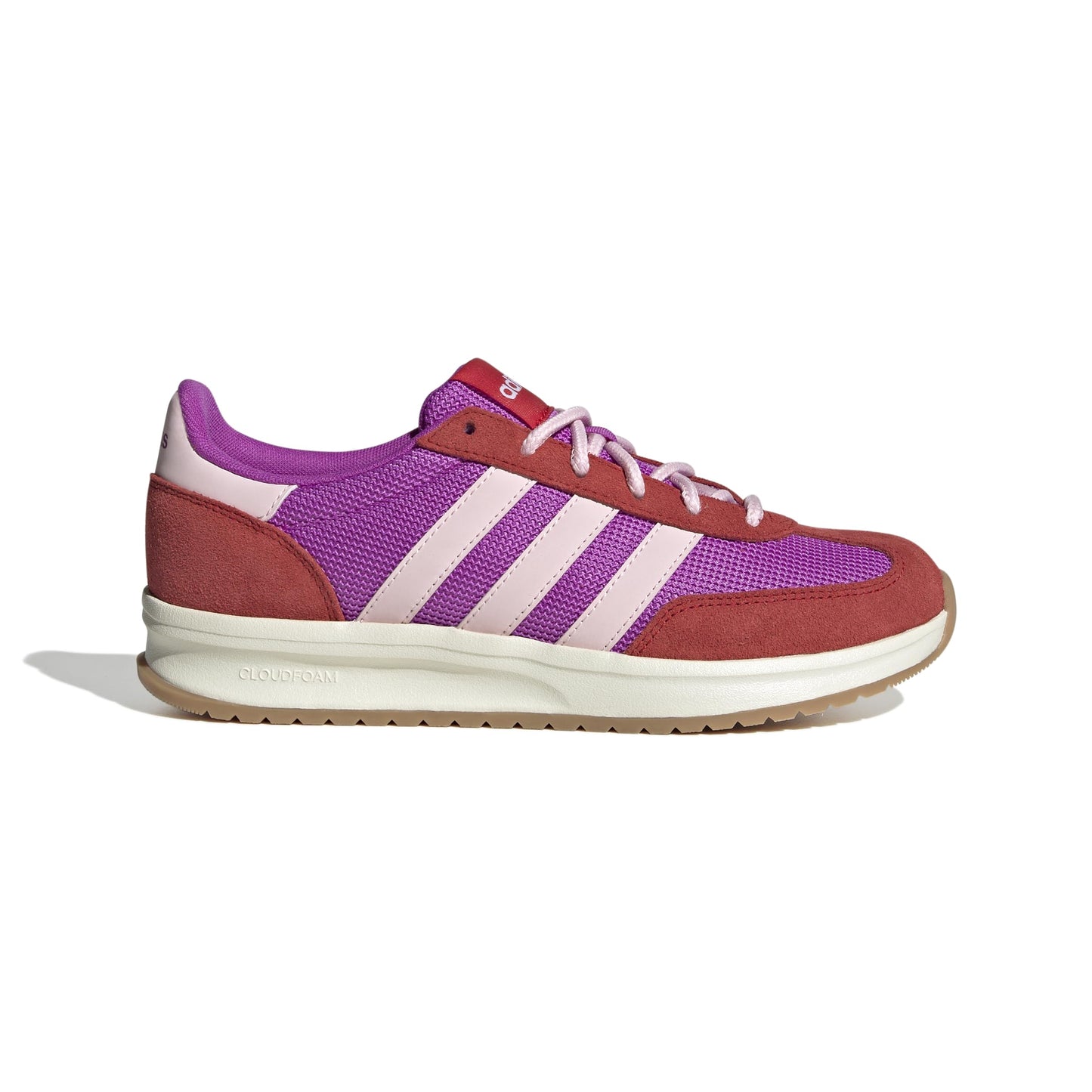 adidas Women's Run 70s 2.0, Purple Burst/Clear Pink/Better Scarlet, 7