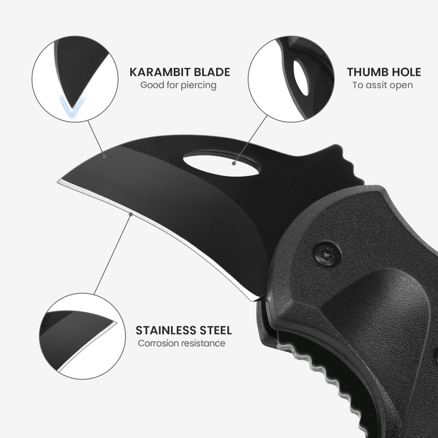 FUNBRO Small Pocket Knife Gift for Men, Keychain Box Cutter with 1.34inch Blade, Mini Folding Knives EDC Gadgets for Everyday Carry, Stocking Stuffers Gift for Adults Men Him