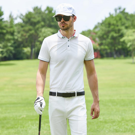 VATAN Men's Belt Leather Ratchet Belt for Men Dress Casual Every Day with Adjustable Buckle, Trim to Fit