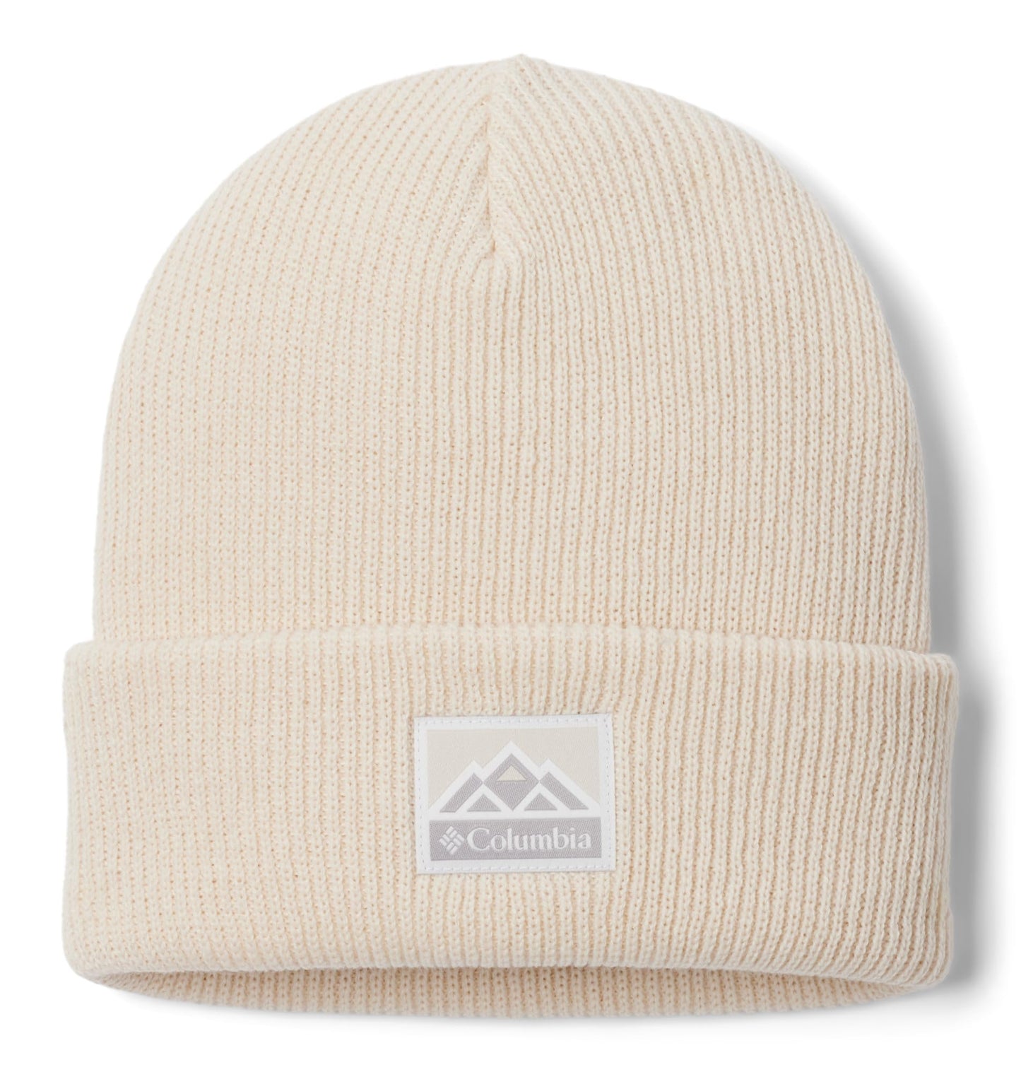 Columbia Unisex Whirlibird Cuffed Beanie, Chalk/Mountains, One Size