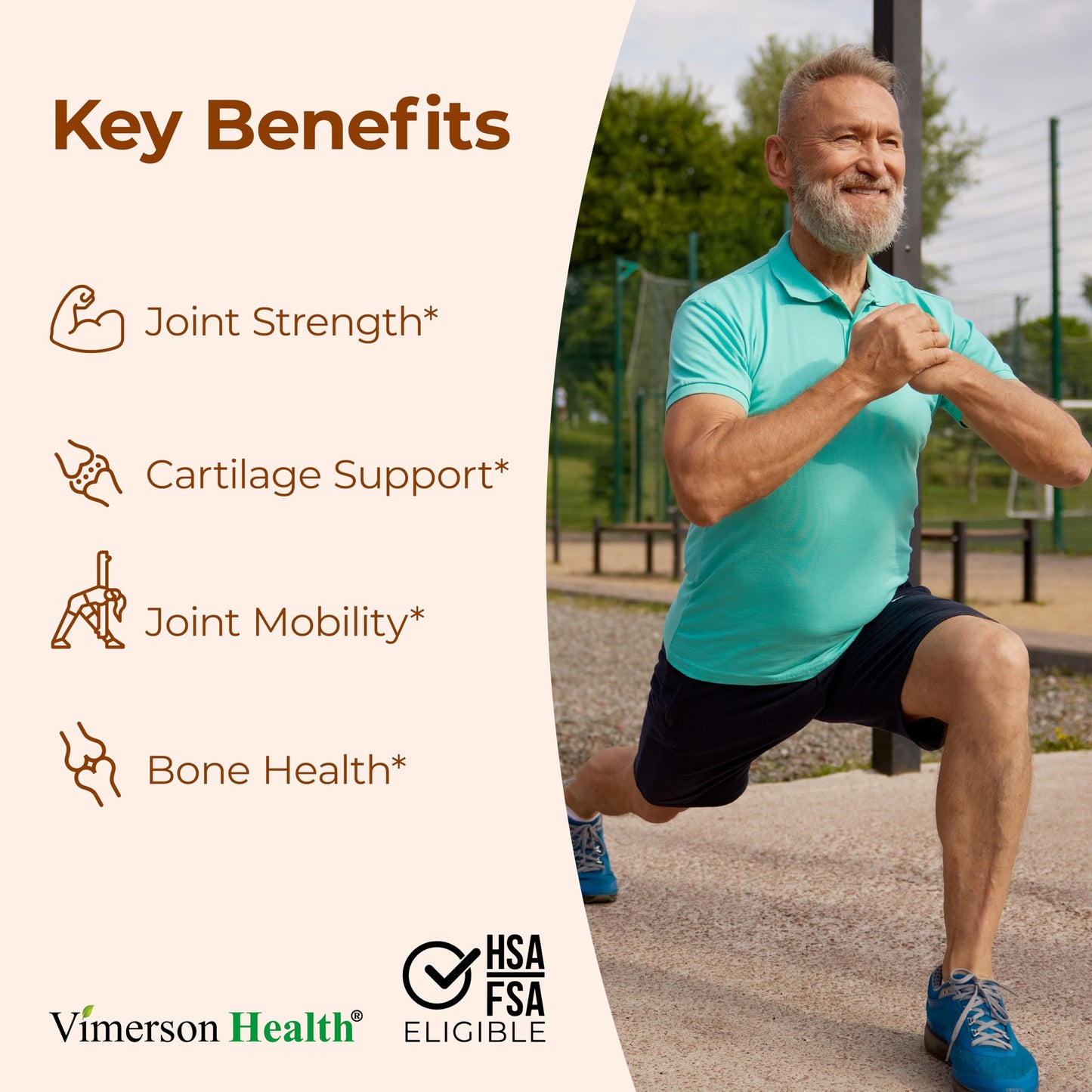 Glucosamine Chondroitin MSM and Turmeric Supplement - Joint Support Supplement for Women & Men with Boswellia & Glucosamine Sulfate 1500 mg. Used for Cartilage & Joint Health & Flexibility 90 Capsules