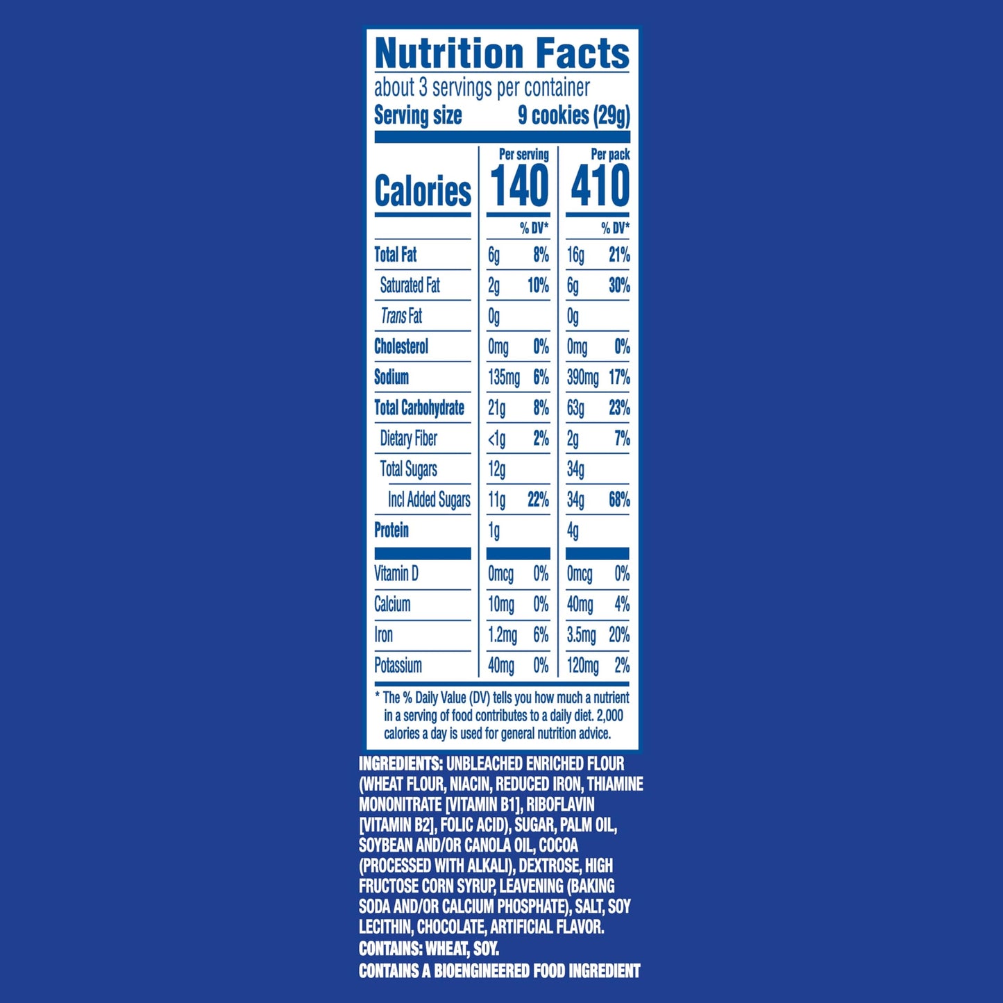 OREO Minis Chocolate Sandwich Cookies, 12 - 3 oz Bags