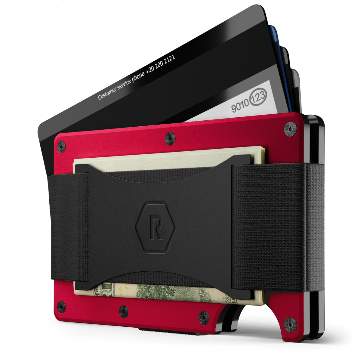 The Ridge NFL Wallet - San Francisco 49ers - Slim Wallet, Card Holder, Carry up to 12 Cards RFID Safe, Blocks Chip Readers, Minimalist Wallet With Cash Strap & Extra Money Clip