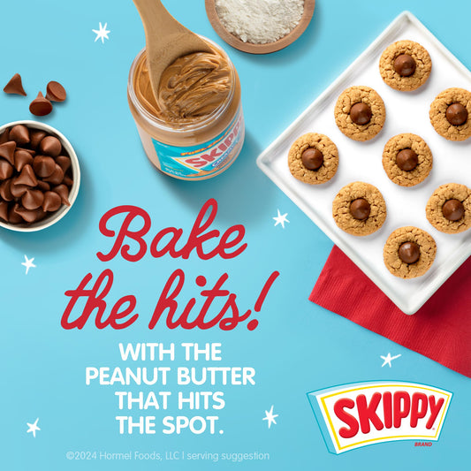 SKIPPY Creamy Peanut Butter, 16.3 Ounce (Pack of 8)