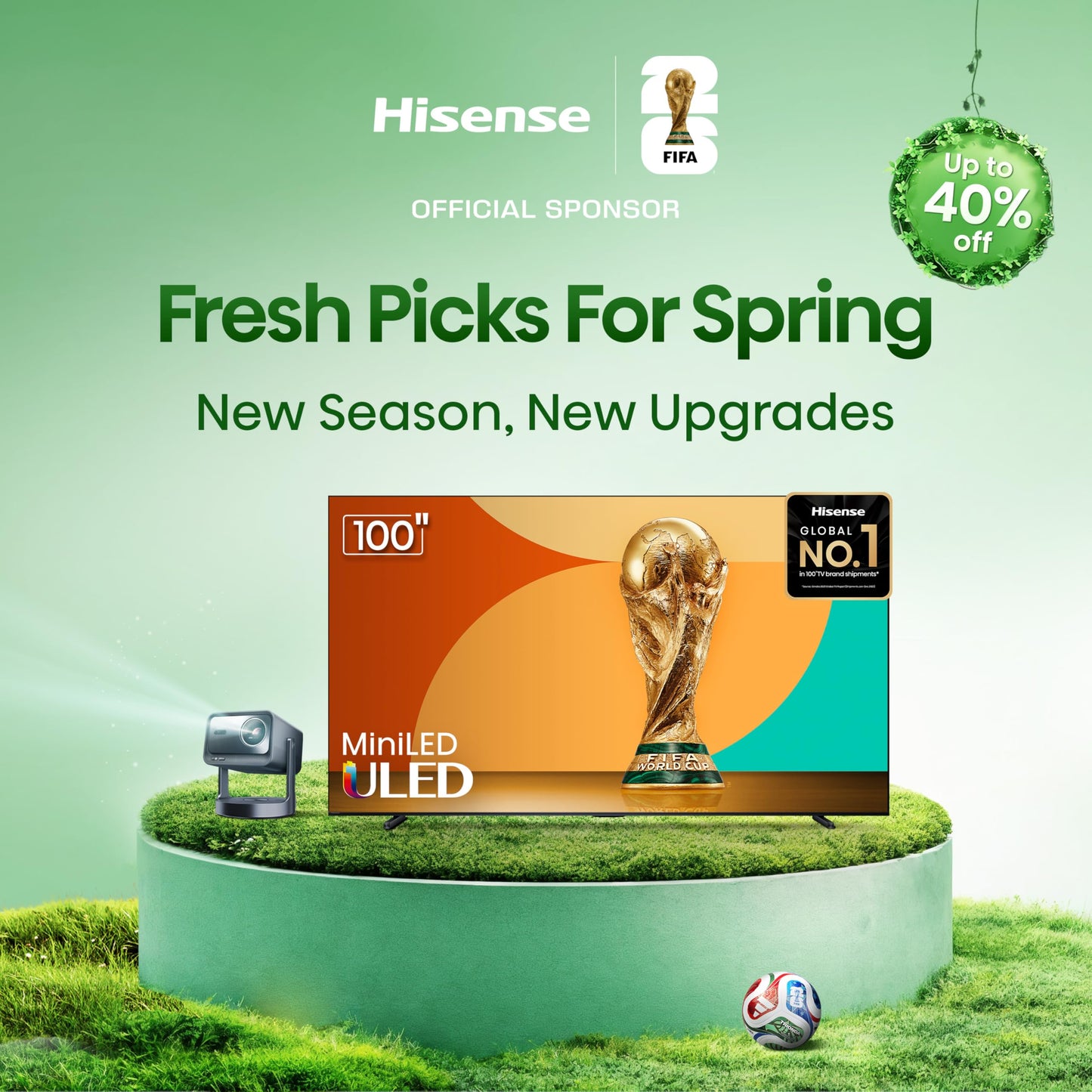 Hisense 32-Inch S5 DécoTV Series QLED FHD Smart Fire TV (32S5QF, 2025 Model) - Versatile Fit, Hi-QLED Color, Art-Inspired Design, Fluid Central Stand, DTS Virtual: X, Stream Live TV Without Cable