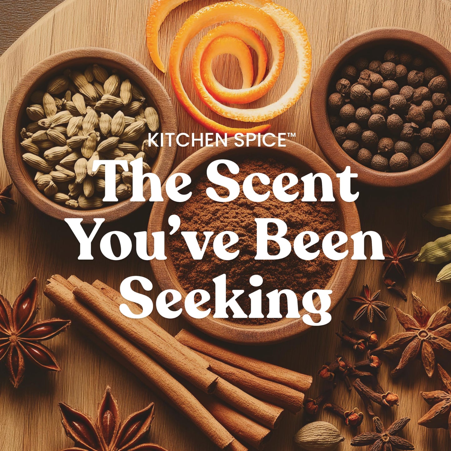 Yankee Candle Kitchen Spice, Holiday Scented Candle, 22oz Large Jar with up to 150 Hour Burn Time, Giftable