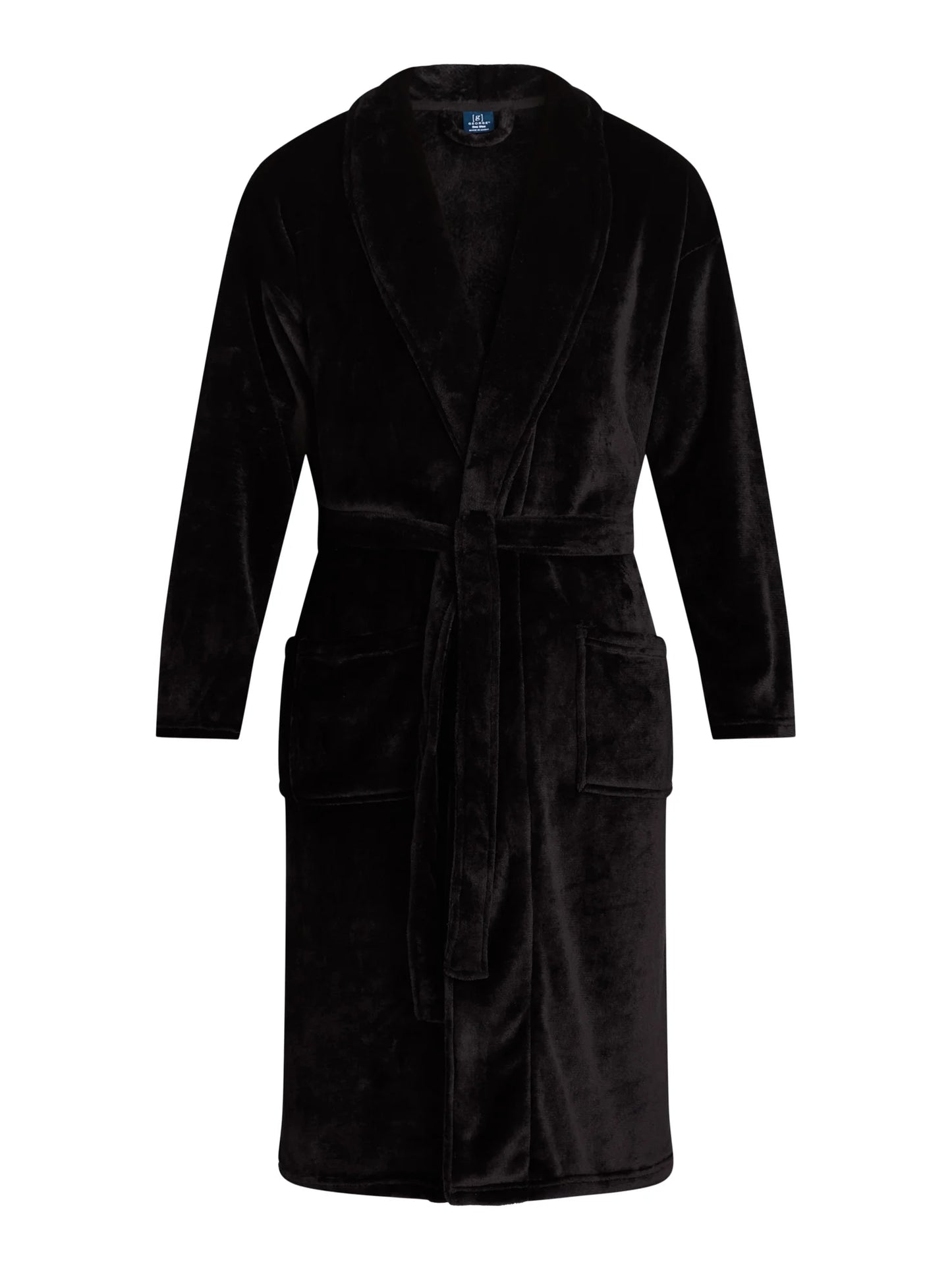 George Men's Sleep Robe, Size One Size