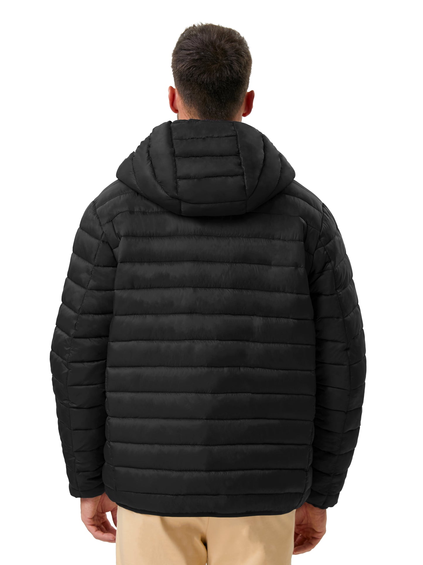 Hawke & Co Men's High Pile Fleece Lined Puffer Jacket, Sizes S-2XL