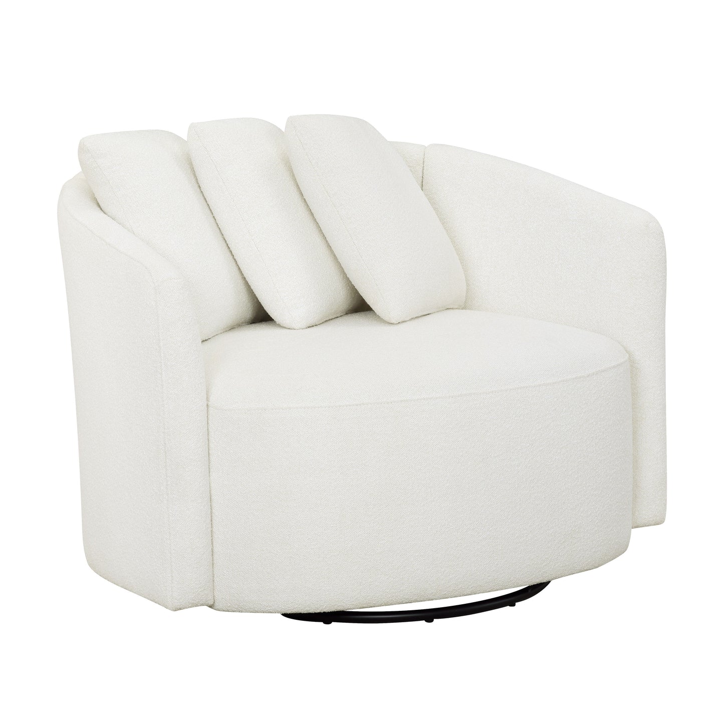 Beautiful Drew Chair by Drew Barrymore, Cream Boucle