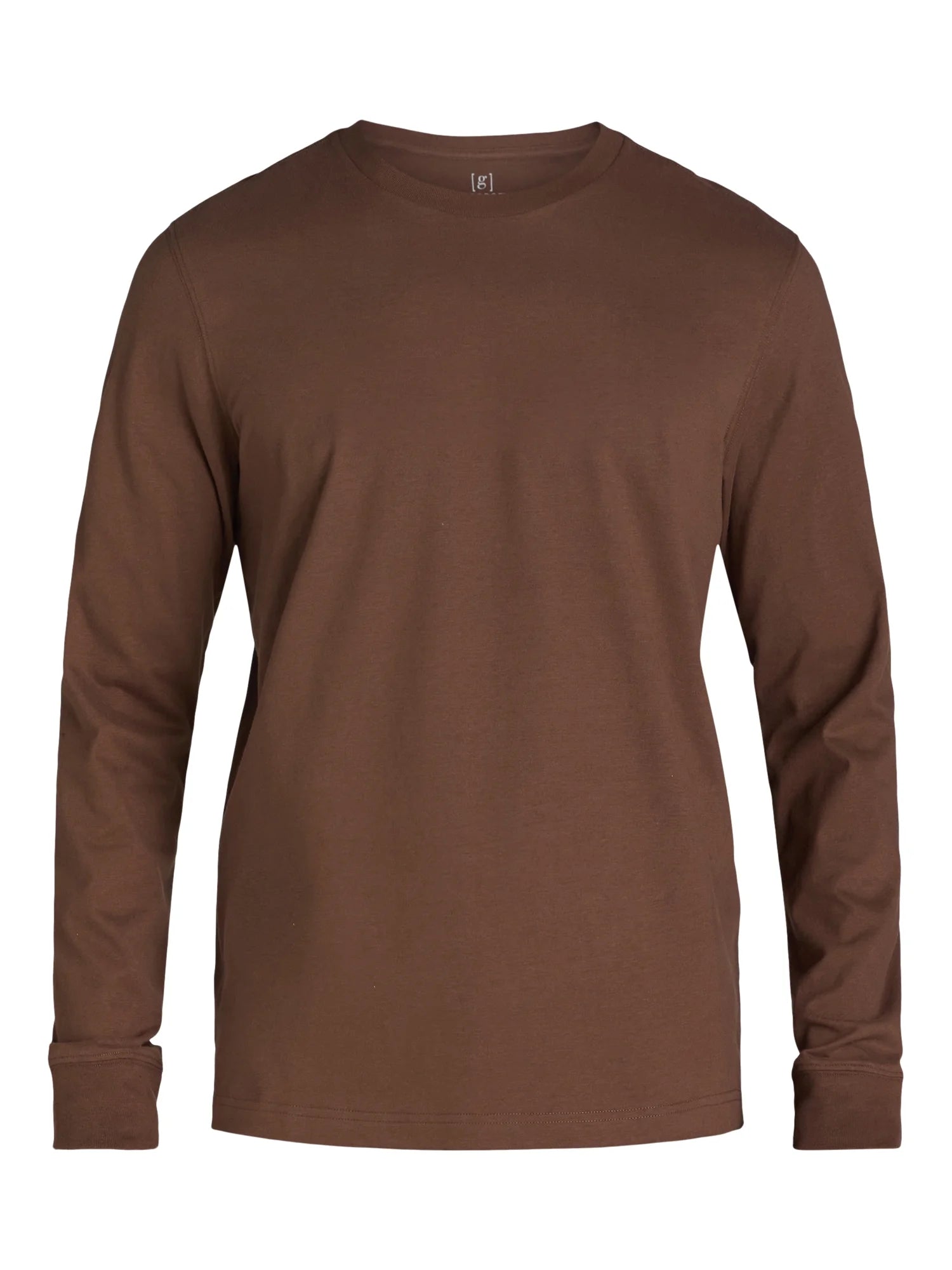 George Men's & Big Men's Crewneck T-Shirt with Long Sleeves, Size XS-3XLT