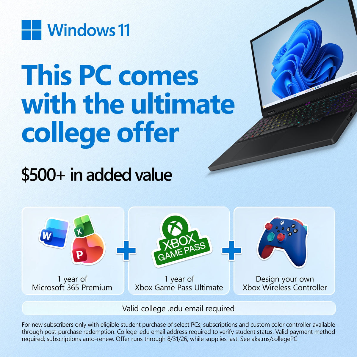 Lenovo Legion 5i 15.1" WQXGA 165Hz Gaming Laptop, Core i7-14700HX, Nvidia GeForce RTX 5060, 16GB RAM, 1TB SSD, 3 Month Microsoft 365