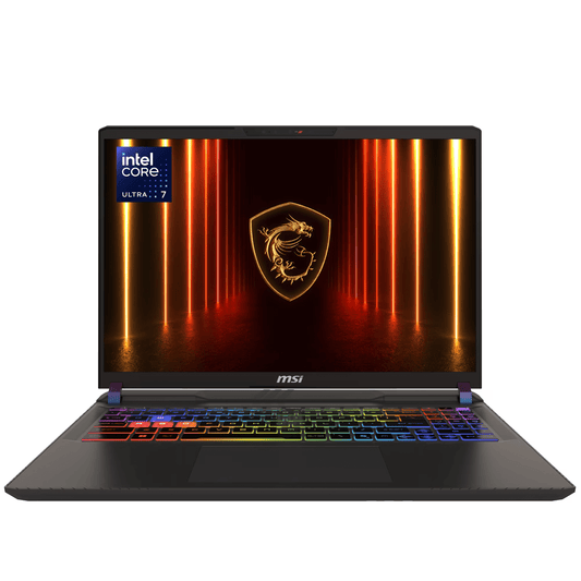 MSI Vector 16" QHD+ 240Hz Gaming Laptop, Intel Core Ultra 7 255HX, NVIDIA GeForce RTX 5070 Ti, 32GB RAM, 1TB SSD (2026)