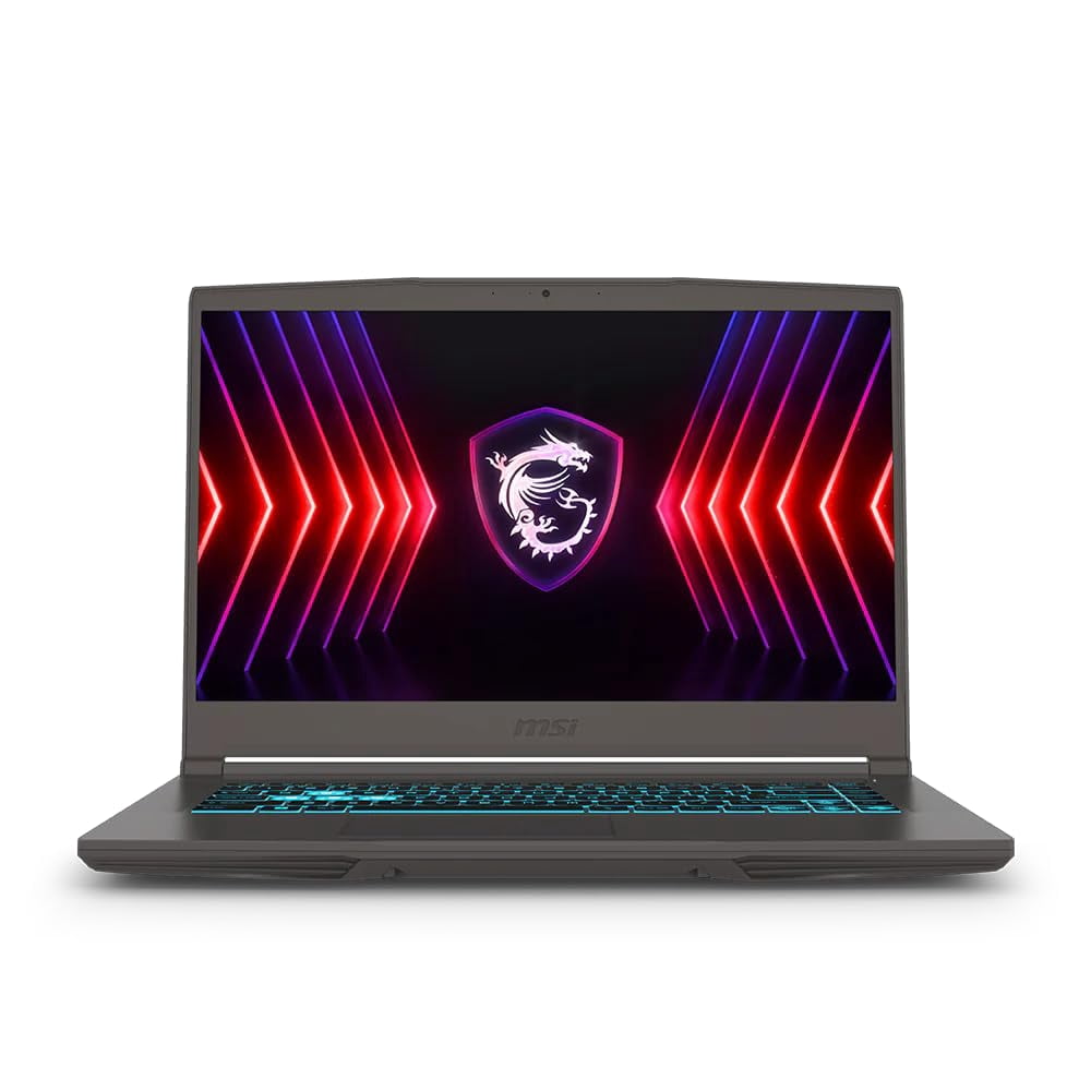msi Thin Gaming Laptop, 15.6" FHD 144Hz, Intel i5-13420H, RTX 3050, 16GB RAM, 512GB NVMe SSD, Windows 11 Home