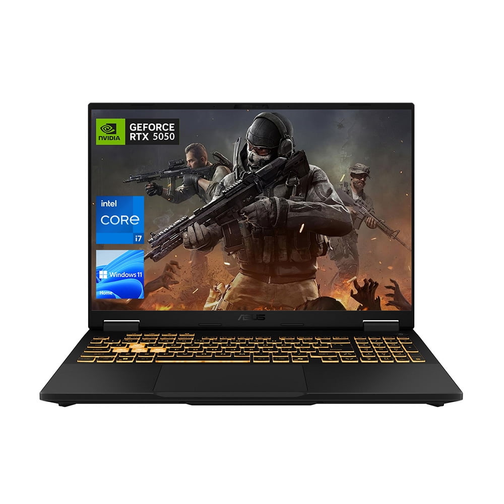 ASUS TUF F16 16” FHD+ 165Hz Gaming Laptop, Intel i7-14650HX, Nvidia RTX 5050, 64GB DDR5, 4TB SSD