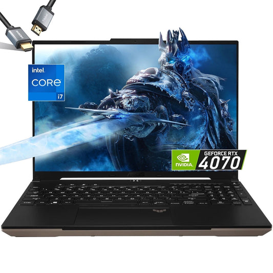 ASUS TUF Gaming Laptop RTX 4070 - i7-13620H - 15.6 FHD IPS Display - 64GB RAM -4TB PCIe SSD - RGB Backlit Keyboard - Windows 11 - G-SYNC - Gamer PC - Thunderbolt 4