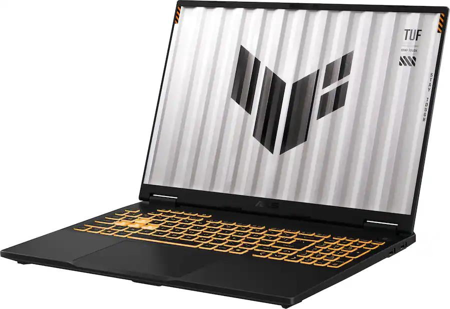 ASUS - TUF Gaming F16 16" FHD+ 165Hz Gaming Laptop - Intel Core i7-14650HX - 32GB RAM - NVIDIA GeForce RTX 5060 - 1TB SSD - Jaeger Gray