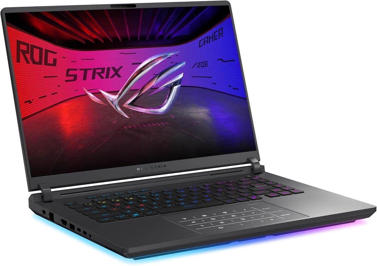 ASUS ROG Strix G16 (2025) Gaming Laptop, 16 ROG Nebula Display 16:10 2.5K 240Hz/3ms, NVIDIA® GeForce RTX 5070 Ti GPU, Intel® Core Ultra 9 275HX Processor, 32GB DDR5, 1TB SSD, Wi-Fi 7, Win11 Home