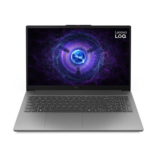 Lenovo LOQ Essential AI-Powered Student Gaming Laptop - Intel® Corei5-12450HX - 15.6" FHD IPS Display 144Hz Refresh Rate NVIDIA® GeForce RTX 4050 8GB Memory 512GB SSD Storage Luna Grey