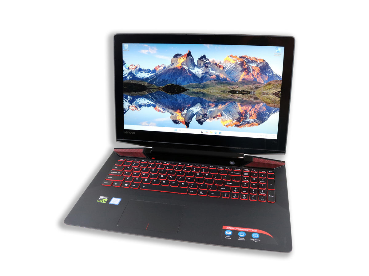 Pre-Owned Lenovo Y700 Gaming Laptop Intel Core i7-6700HQ 16GB RAM 480GB SSD NVIDIA GTX 960M