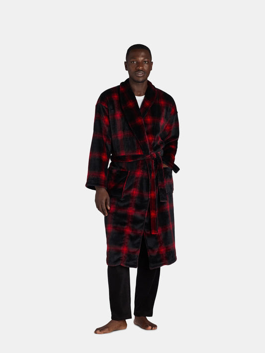 George Men's Sleep Robe, Size One Size