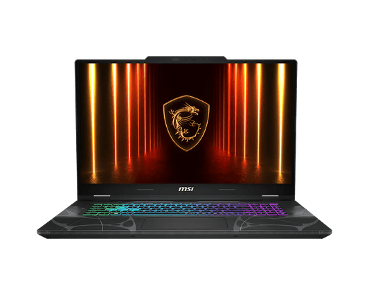 MSI Cyborg A17 AI B2HWFKG-002US Thin and Light Gaming Laptop, 17.3" IPS-level FHD (144Hz), Ryzen 9 270, RTX 5060, 32GB (16GBx2), 1TB NVMe Gen4x4 SSD, MSI AI Engine, Windows 11 Home