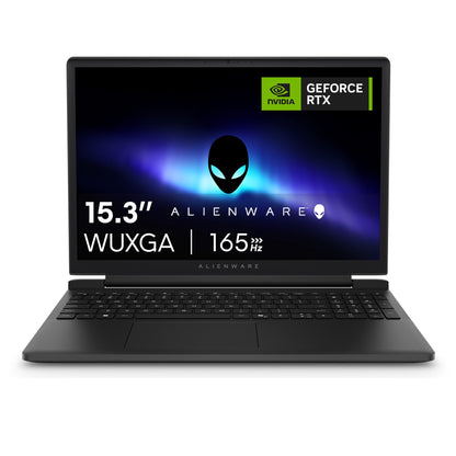 Alienware 15.3" WUXGA 165Hz Gaming Laptop, AMD Ryzen 5 220, NVIDIA GeForce RTX 4050 GDDR6, 16GB DDR5, 512GB SSD, Black, DA15265