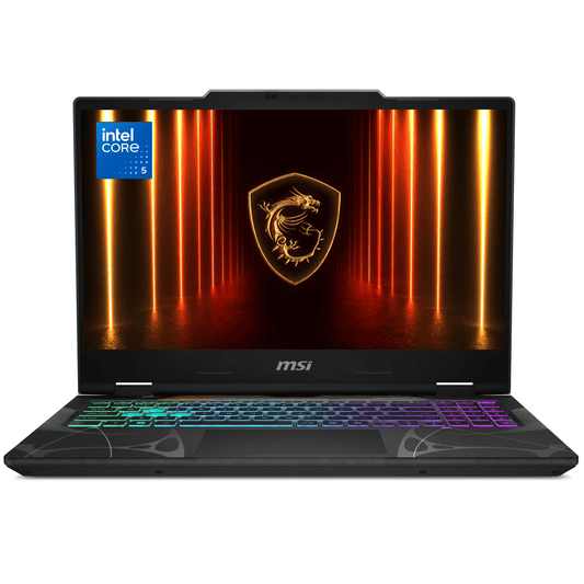 MSI Cyborg 15.6" 144Hz Gaming Laptop, Intel Core 5 210H, NVIDIA GeForce RTX 5060, 16GB RAM, 512GB SSD (2026) (Software Offer with Purchase)