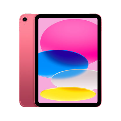 2022 Apple 10.9-inch iPad Wi-Fi + Cellular 64GB - Pink (10th Generation)