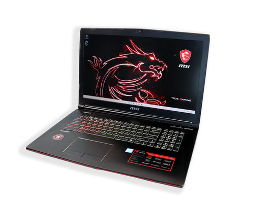 Pre-Owned MSI GE72VR 17.3" FHD Gaming Laptop, Intel Core i7-7700HQ, 16GB, 1TB HD, 256GB SSD, NVIDIA GeForce GTX 1060